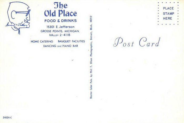 The Old Place - Old Postcard (newer photo)